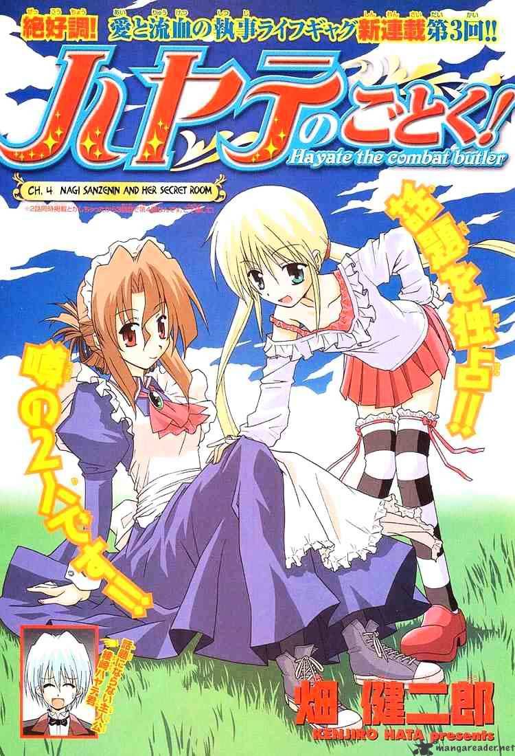 Hayate No Gotoku! - Chapter 4 : Nagi Sanzenin And Her Secret Room