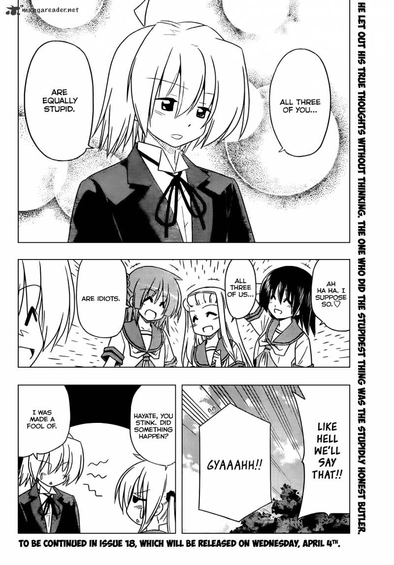 Hayate No Gotoku! - Chapter 356 : "Even With Three Heads,  Hmm...i Dunno...  Is All The Three Can Come Up With"