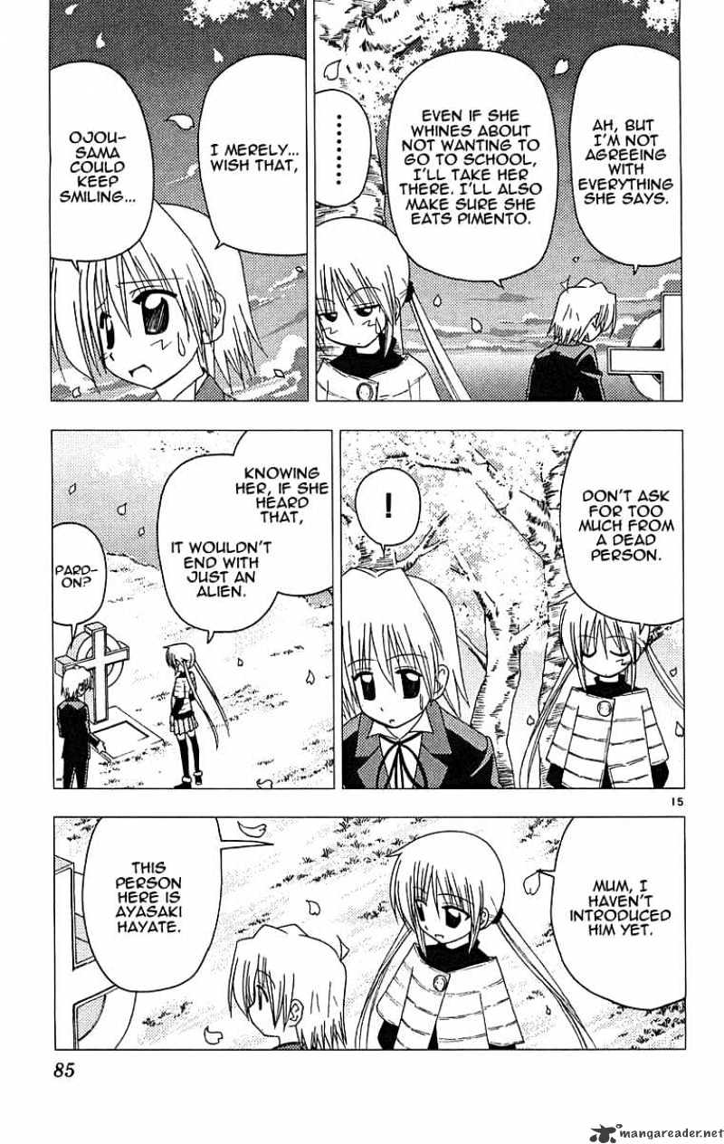 Hayate No Gotoku! - Chapter 123 : Believe Me...some Day