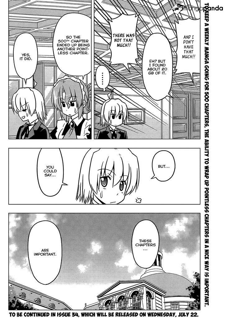 Hayate No Gotoku! - Chapter 500 : You Can Make Another Anime If You Want.