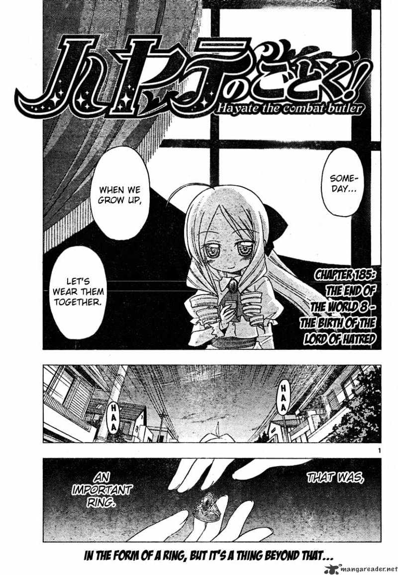 Hayate No Gotoku! - Chapter 185