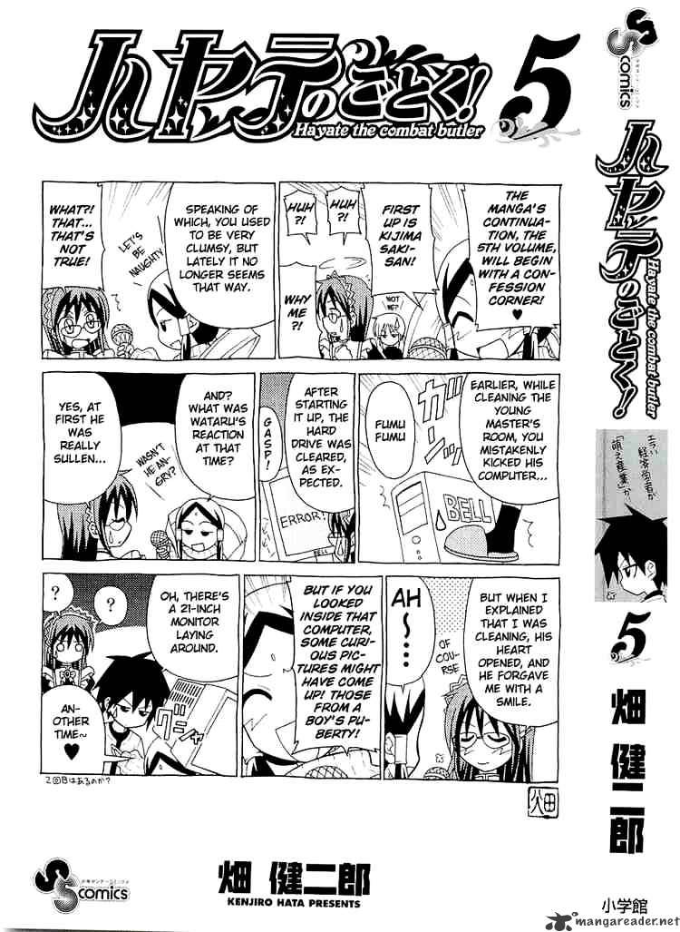 Hayate No Gotoku! - Chapter 42 : Maybe I Ll Lose, But It S Just Like Kendo