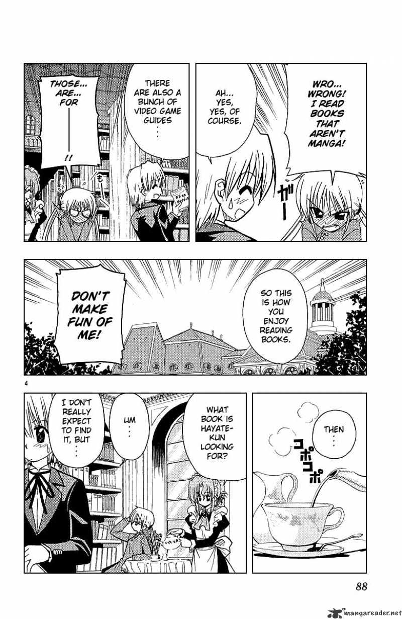 Hayate No Gotoku! - Chapter 47 : I Love Books, So I Can T Become A Paper Envoy