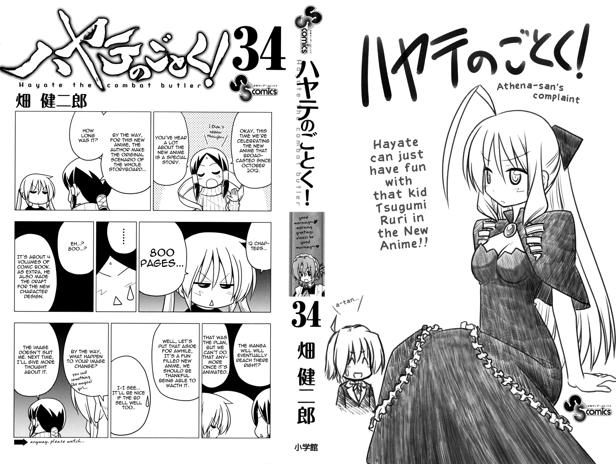 Hayate No Gotoku! - Chapter 371.5: Omake