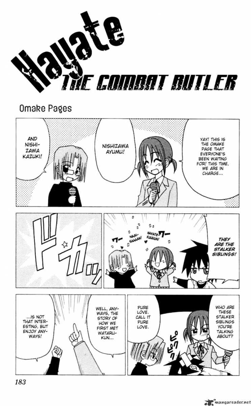 Hayate No Gotoku! - Chapter 74 : Sis Is A First Class Consultant