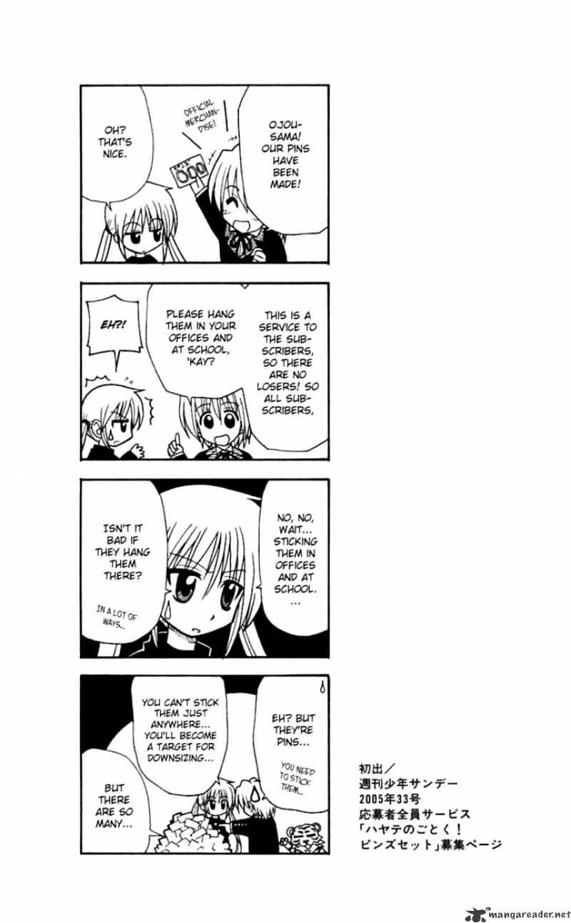 Hayate No Gotoku! - Chapter 74 : Sis Is A First Class Consultant