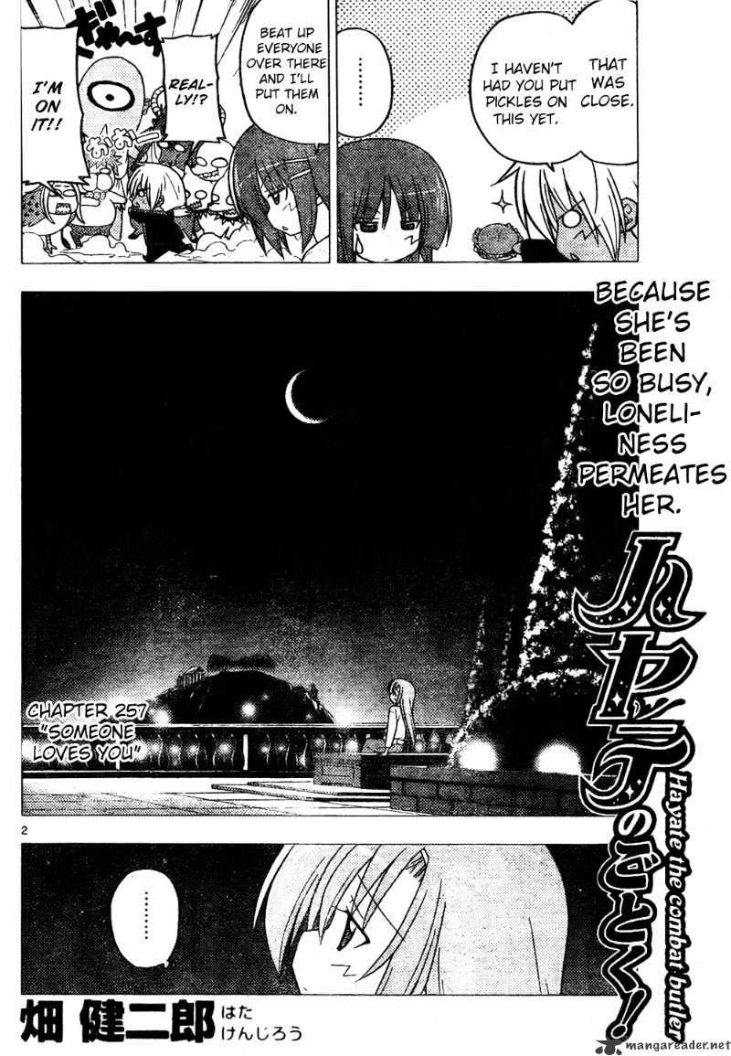 Hayate No Gotoku! - Chapter 257 : Someone Loves You