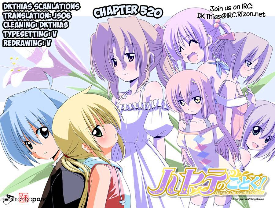 Hayate No Gotoku! - Chapter 520 : In Life, You Sometimes Just Need A Drink