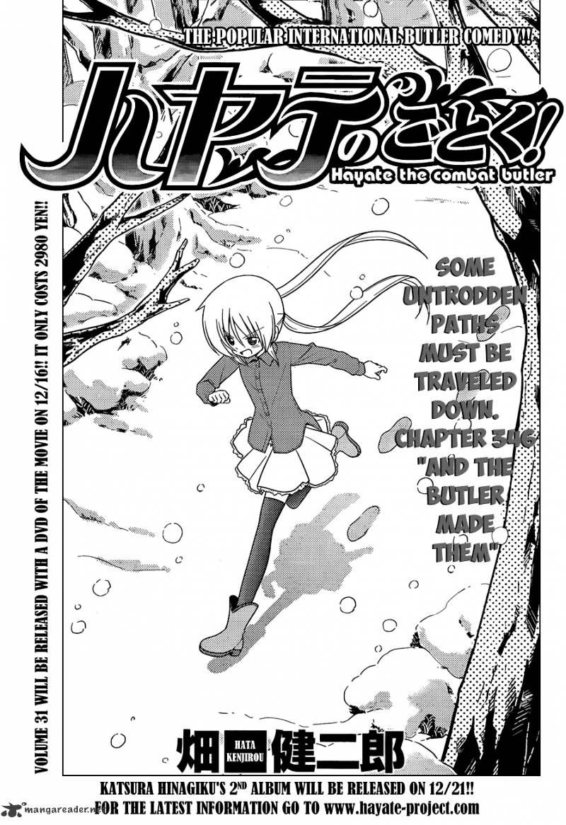 Hayate No Gotoku! - Chapter 346 : And The Butler Made Them