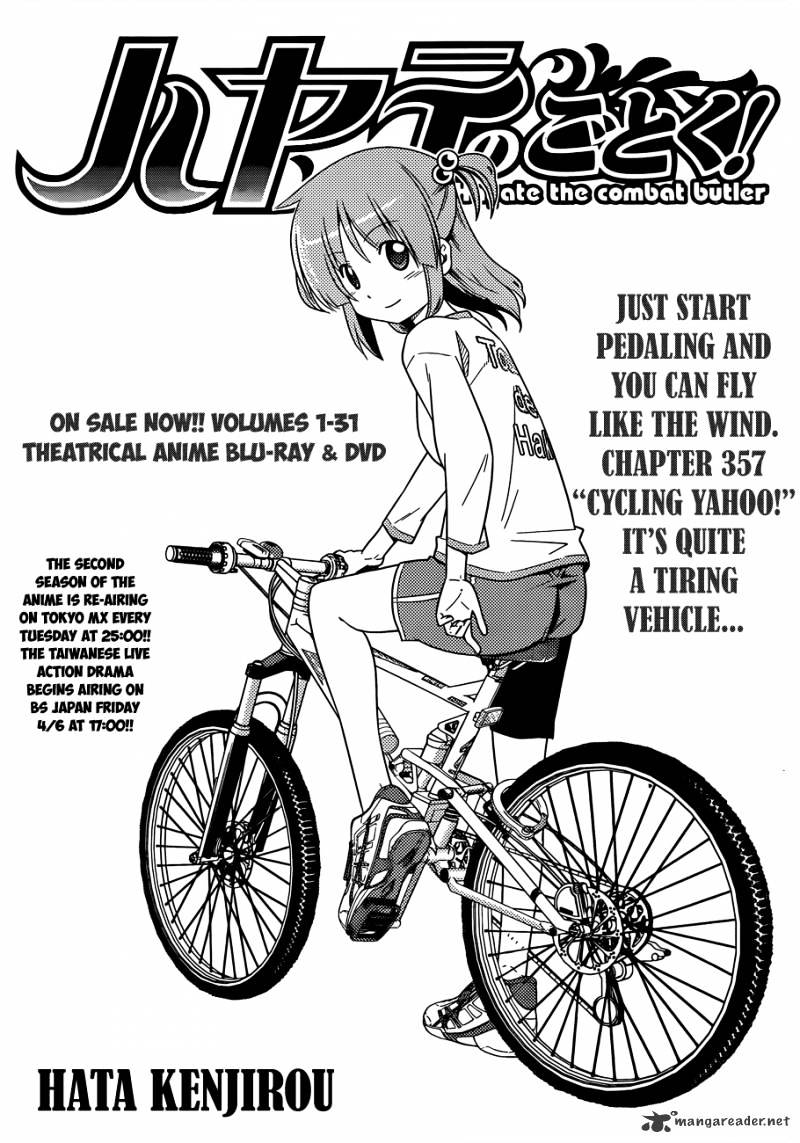 Hayate No Gotoku! - Chapter 357 : "Cycling Yahoo!"