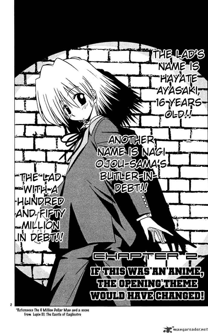 Hayate No Gotoku! - Chapter 33 : If This Was An Anime, The Opening Theme Would Have Changed!