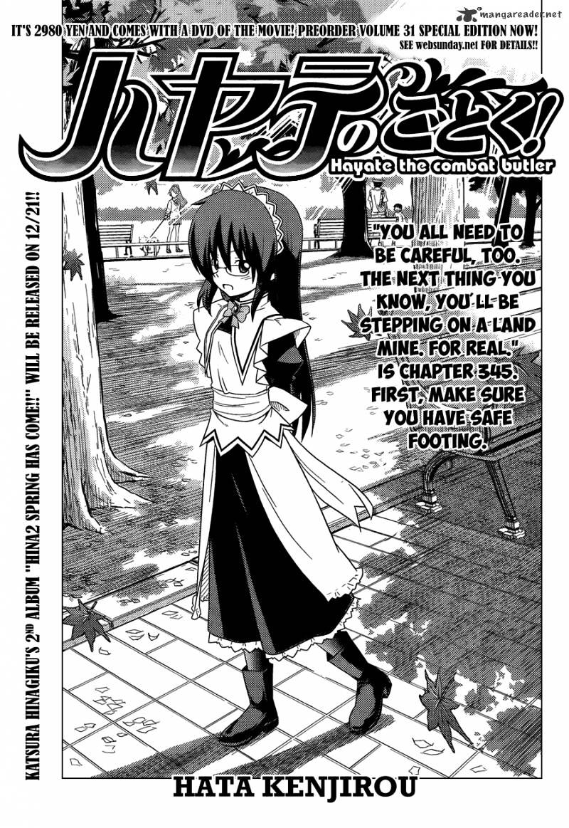 Hayate No Gotoku! - Chapter 345 : You All Need To Be Carefull, Too.