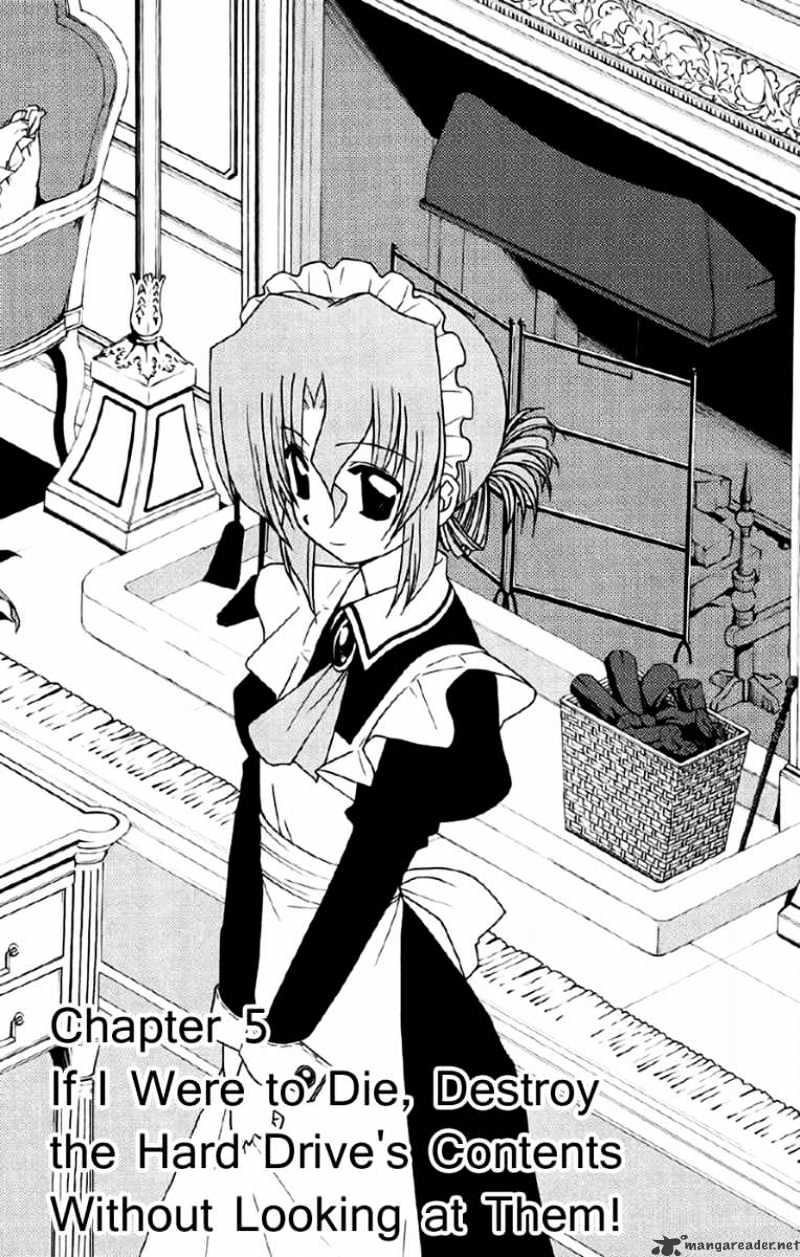 Hayate No Gotoku! - Chapter 134 : If I Were To Die, Destroy The Hard Drive S Contests Without Looking At Them!