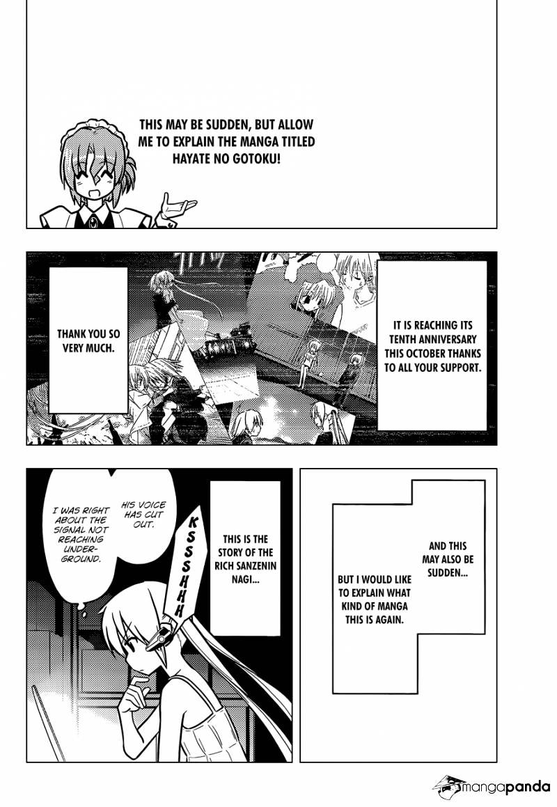 Hayate No Gotoku! - Chapter 462 : Explaining It Again