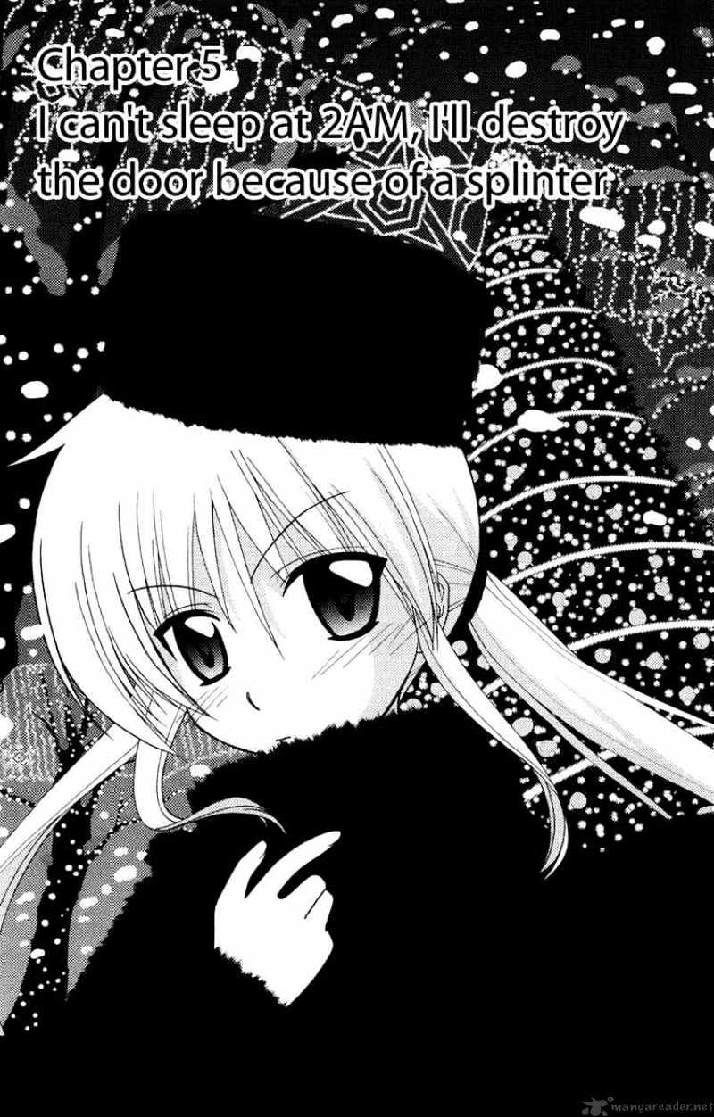 Hayate No Gotoku! - Chapter 156 : I Can T Sleep At 2Am, I Ll Desroy The Door Because Of A Splinter