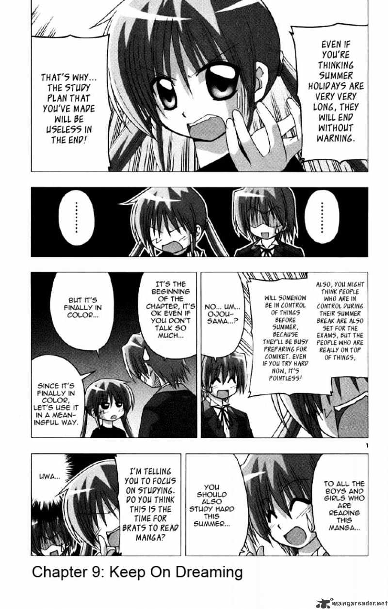 Hayate No Gotoku! - Chapter 138 : Keep On Dreaming