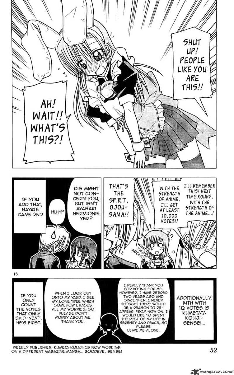 Hayate No Gotoku! - Chapter 110 : Sanzen In Rank Kingdom! Is Ralf A Mecha Or A Monster