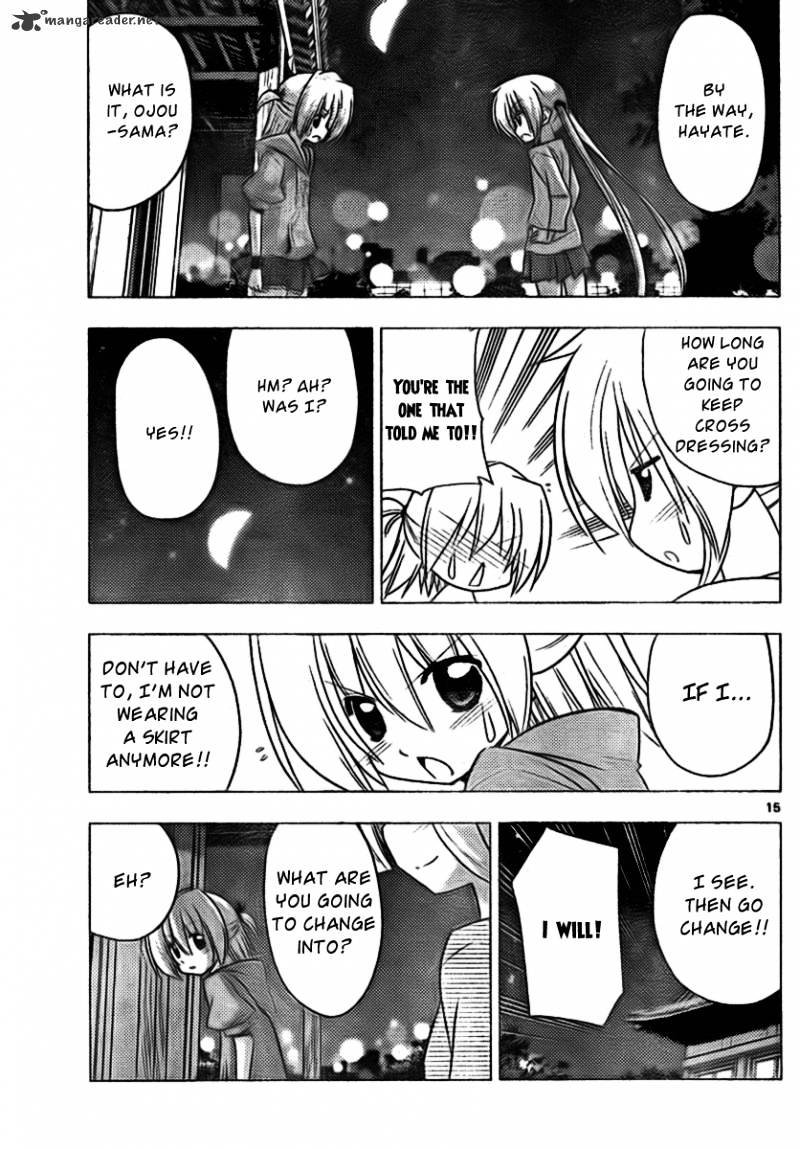 Hayate No Gotoku! - Chapter 313 : It Wasn T That I Wanted To Fool Her.when I Think About Her ,It Makes Me Lie Just A Little Bit