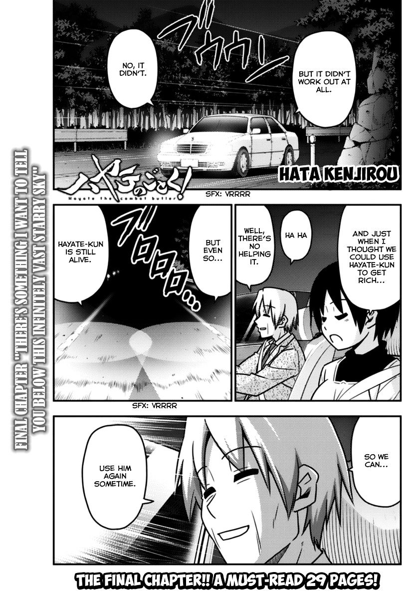 Hayate No Gotoku! - Chapter 568 : Final Chapter "There S Something I Want To Tell You Below This ...