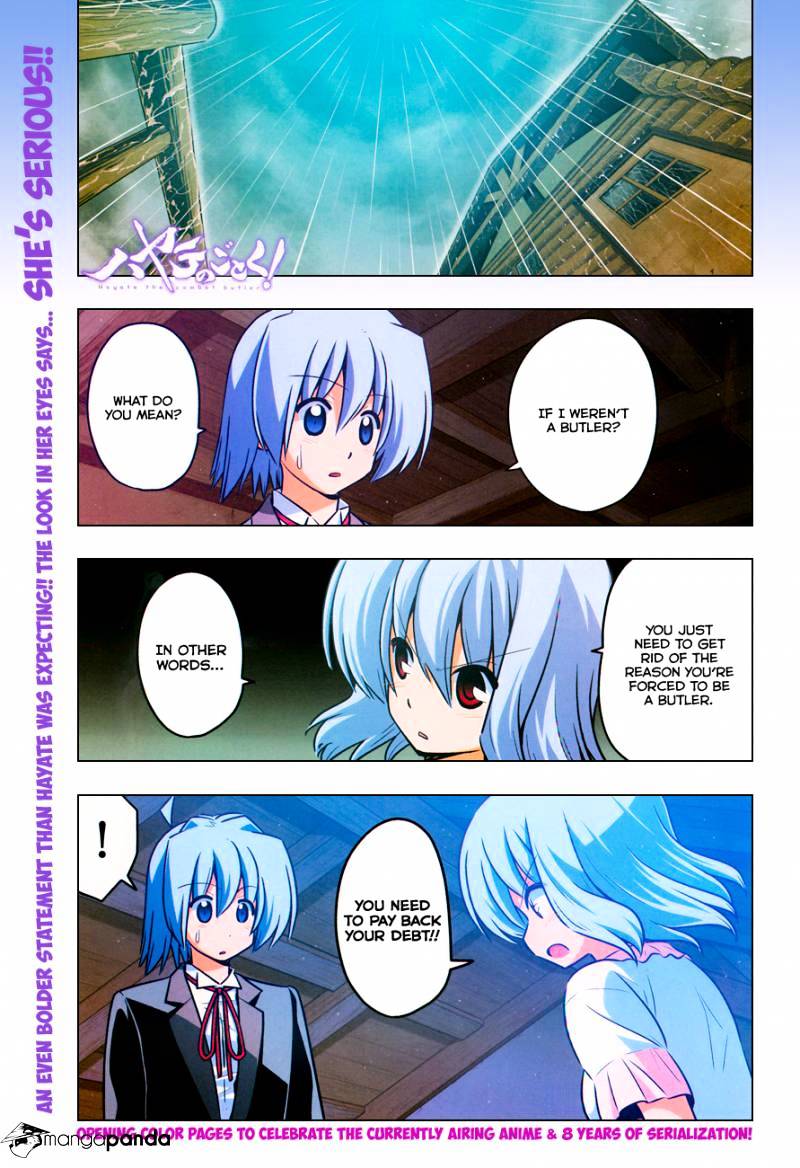 Hayate No Gotoku! - Chapter 384 : Juspion Taught Me There Is Only One Of Me In The Universe