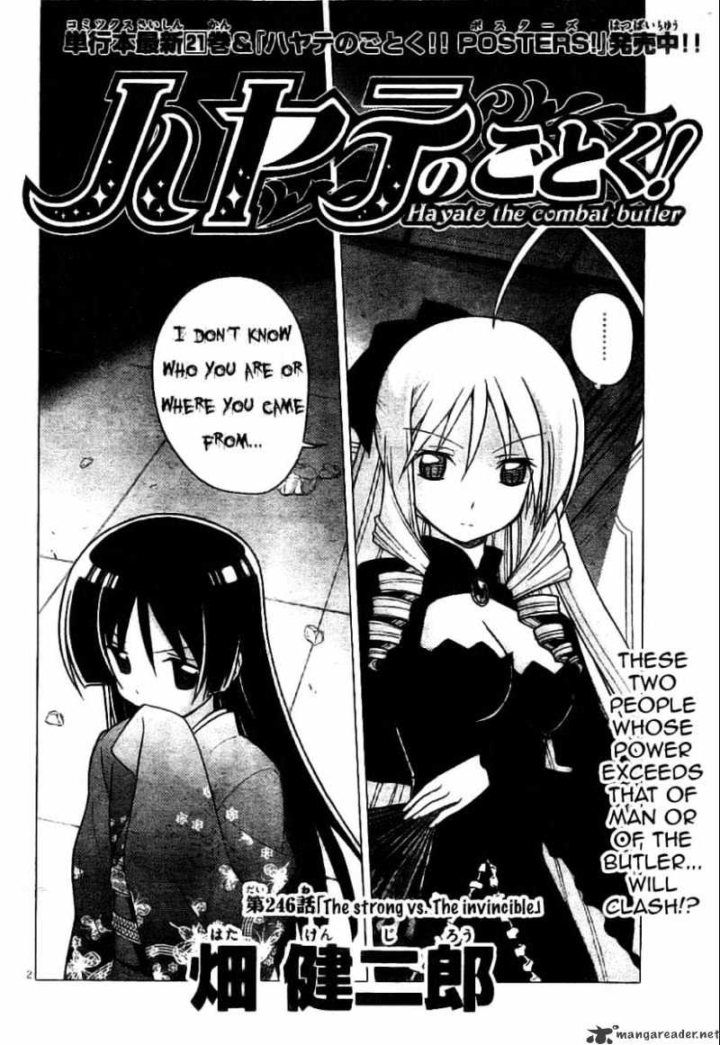 Hayate No Gotoku! - Chapter 246 : 246