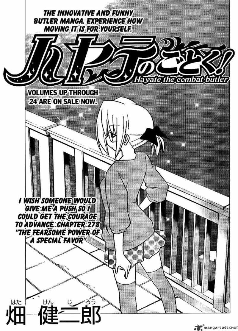 Hayate No Gotoku! - Chapter 278