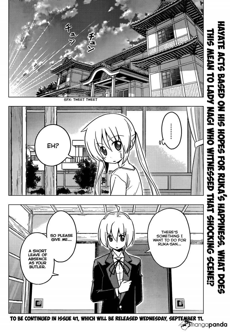 Hayate No Gotoku! - Chapter 419 : To Those Hesitantly Outstretched Fingers