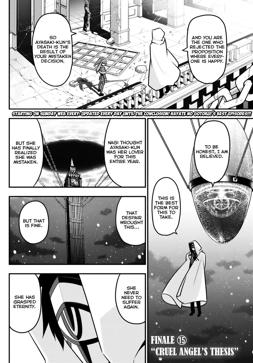 Hayate No Gotoku! - Chapter 563 : Finale ⑮ "Cruel Angel S Thesis"