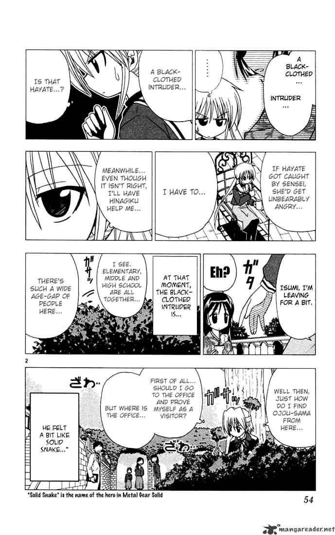 Hayate No Gotoku! - Chapter 35 : Its Not Like Idiots, Smoke And Cats Like To Ascend To High Places