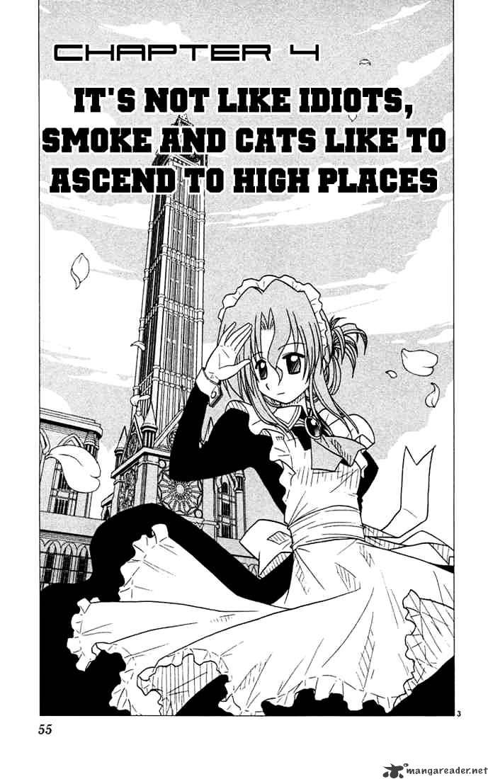 Hayate No Gotoku! - Chapter 35 : Its Not Like Idiots, Smoke And Cats Like To Ascend To High Places