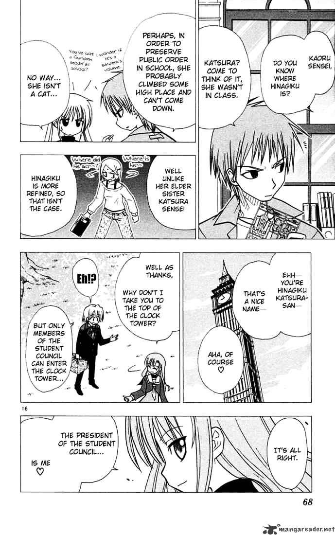 Hayate No Gotoku! - Chapter 35 : Its Not Like Idiots, Smoke And Cats Like To Ascend To High Places