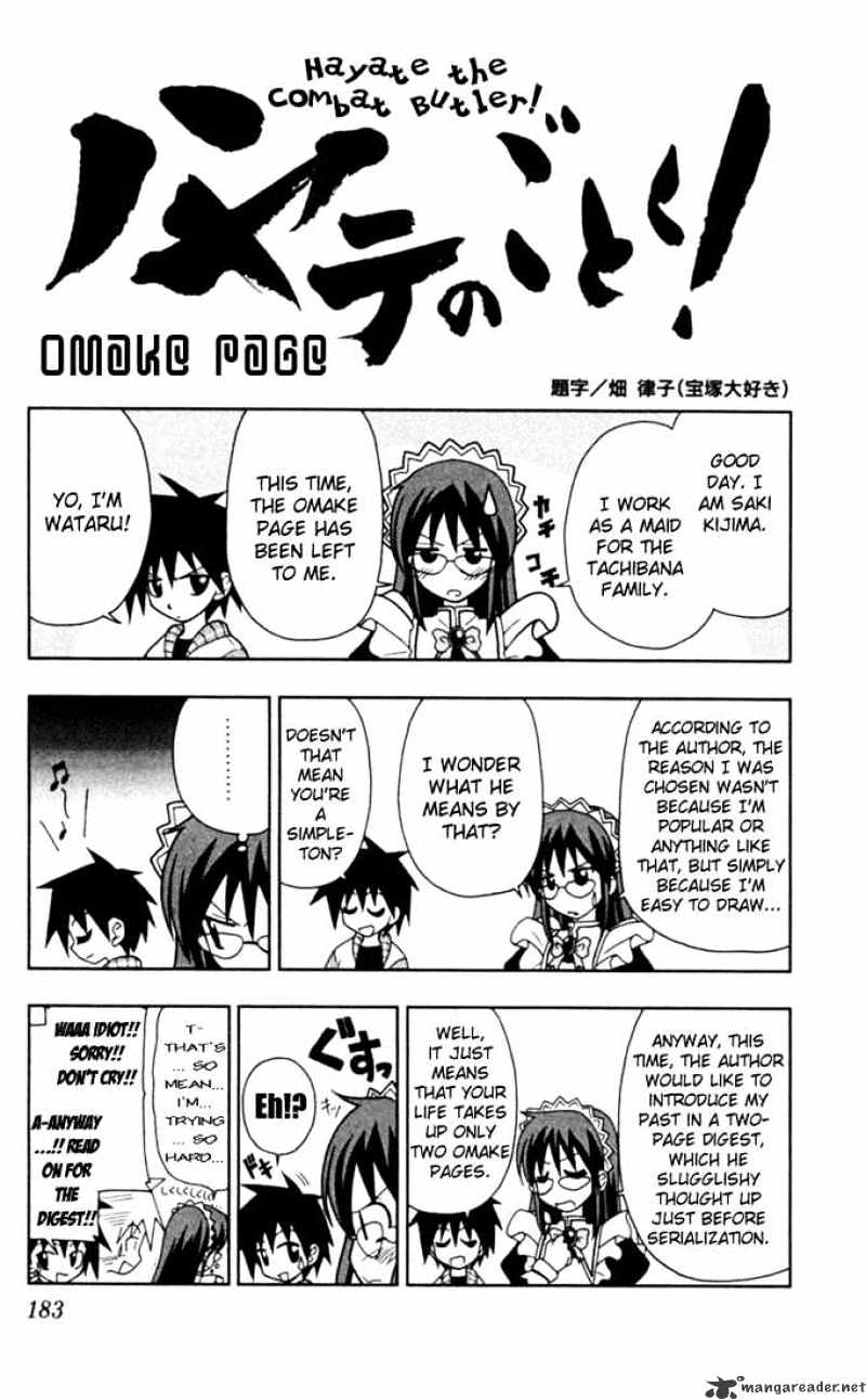 Hayate No Gotoku! - Chapter 31 : I Hope My Voice Reaches You