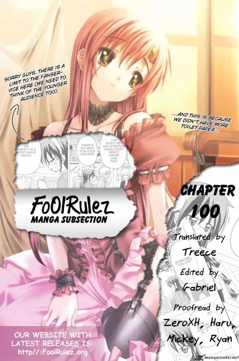 Hayate No Gotoku! - Chapter 100 : Celebrate! It S The 100Th Chapter! But It S Actually The 99Th Week Of Serialization