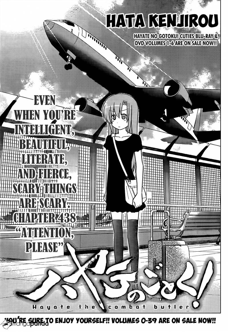 Hayate No Gotoku! - Chapter 438