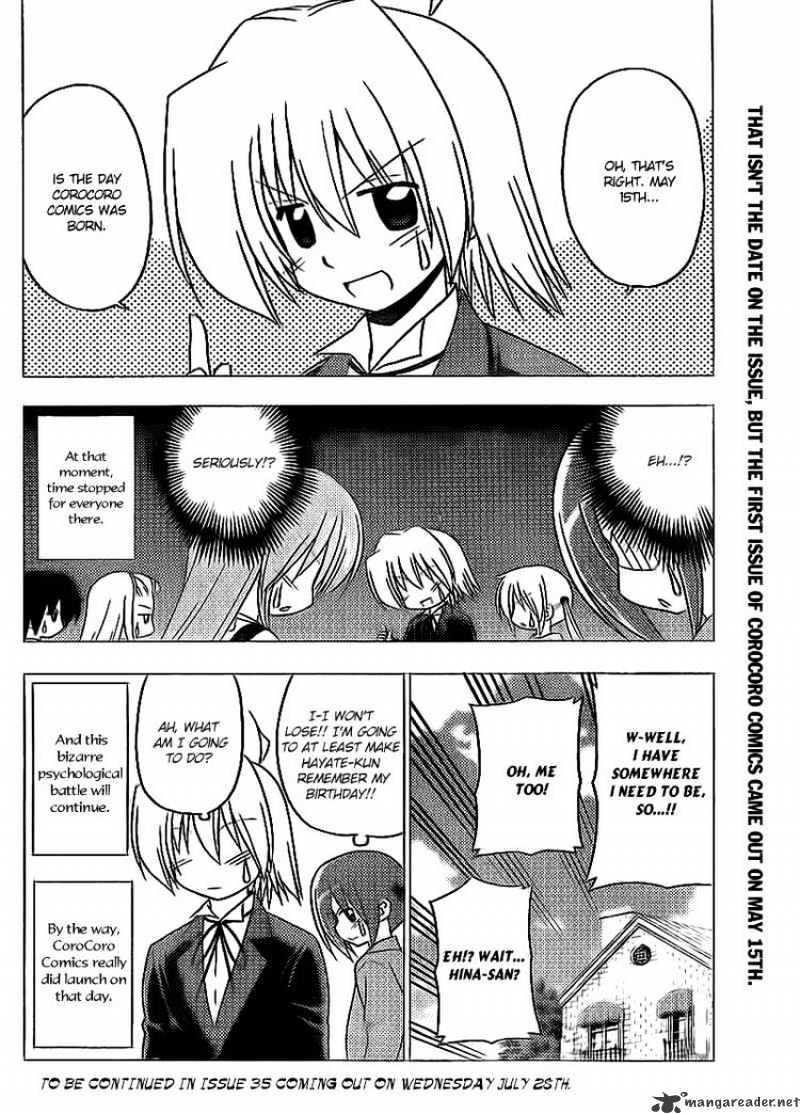 Hayate No Gotoku! - Chapter 281 : My Birthday Is October 19Th I M A Libra