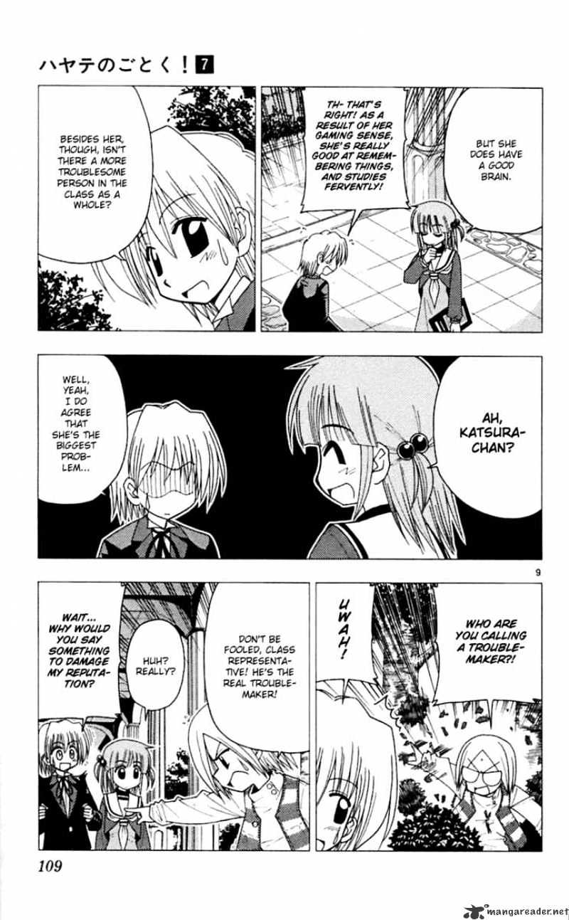 Hayate No Gotoku! - Chapter 70 : Go, Go, Student Council Rangers!