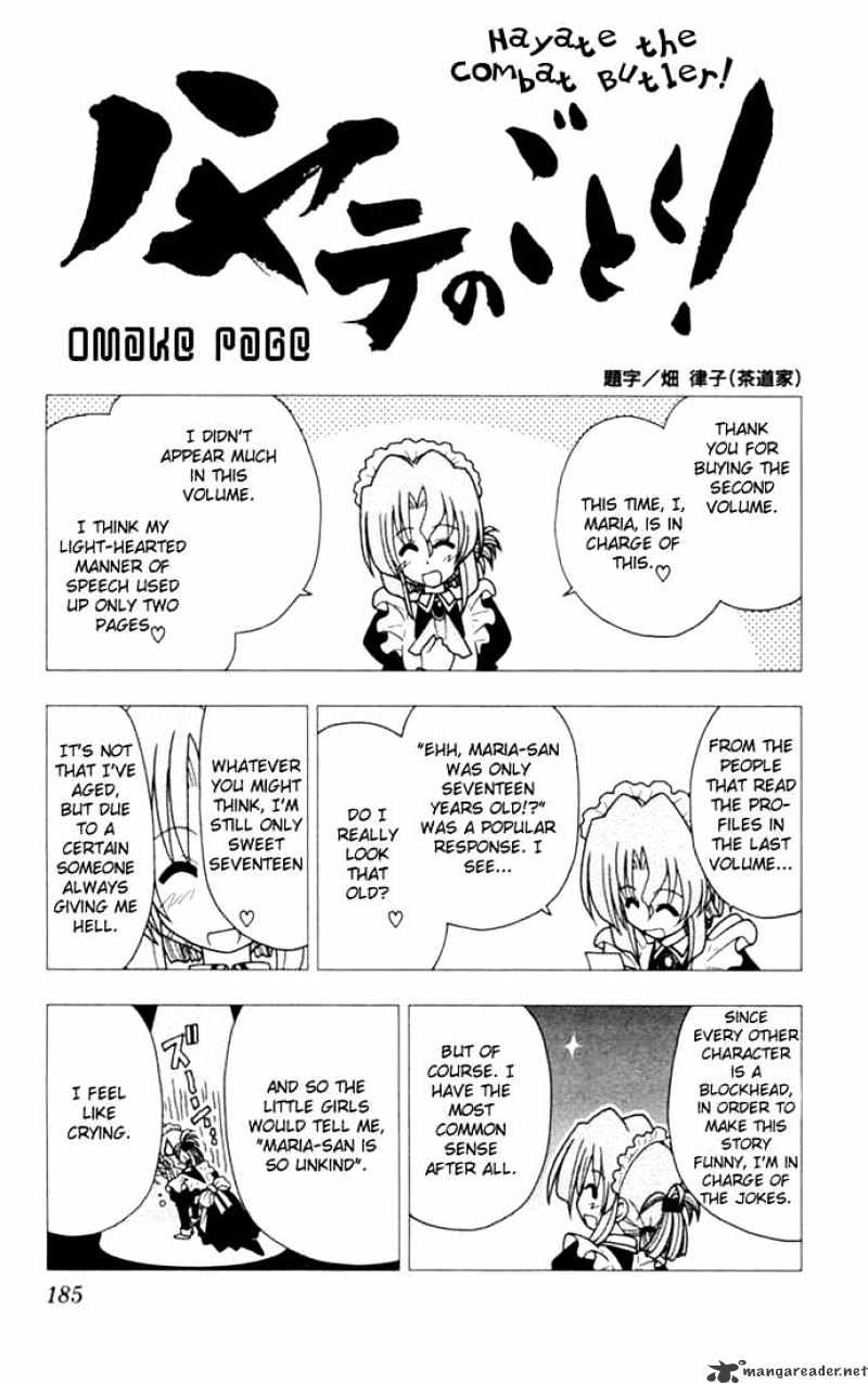 Hayate No Gotoku! - Chapter 20 : When I Look Back, I Recall The Start Of My Misfortunes