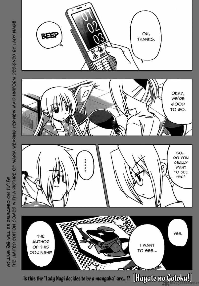 Hayate No Gotoku! - Chapter 297 : Hata Sensei Will Be A Judge For A Light Novel Prize!!