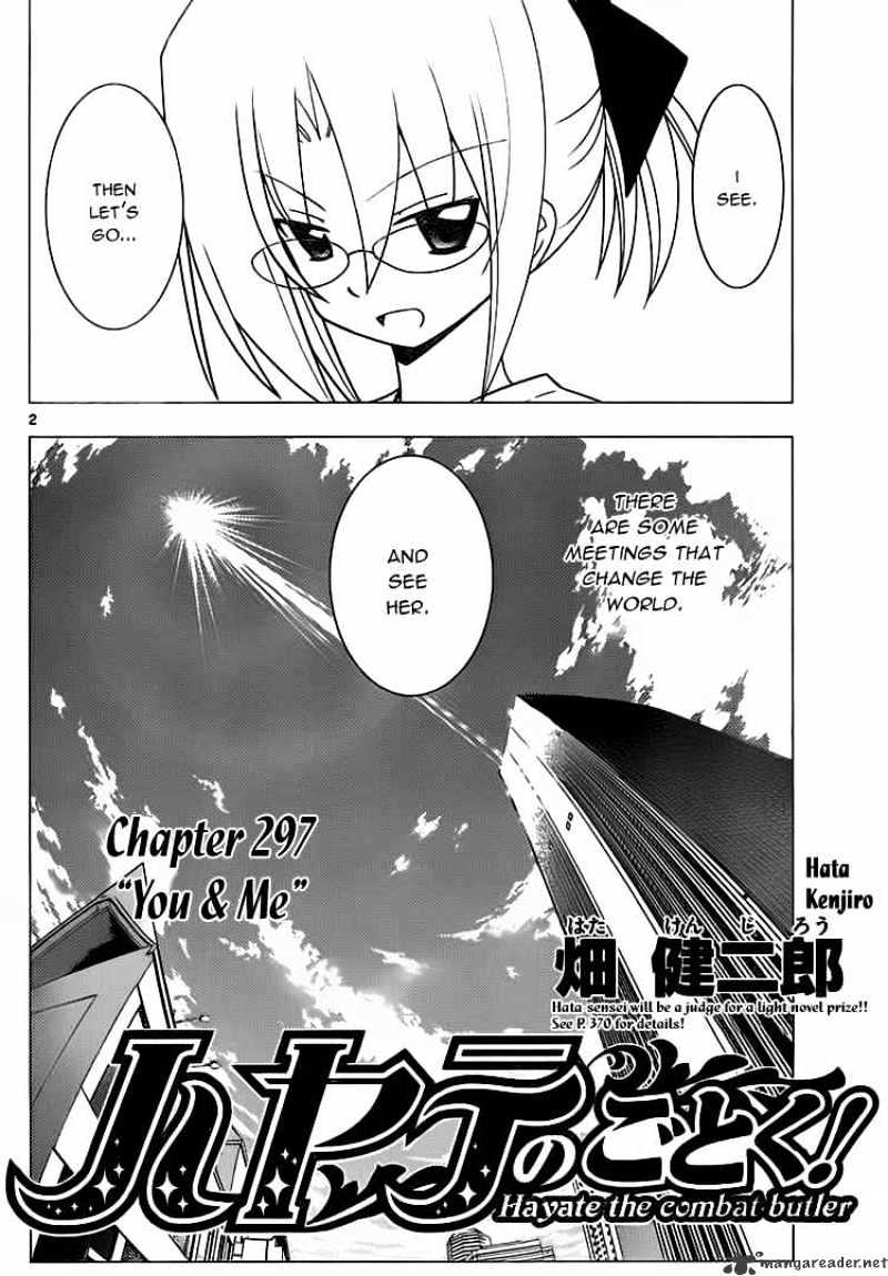 Hayate No Gotoku! - Chapter 297 : Hata Sensei Will Be A Judge For A Light Novel Prize!!