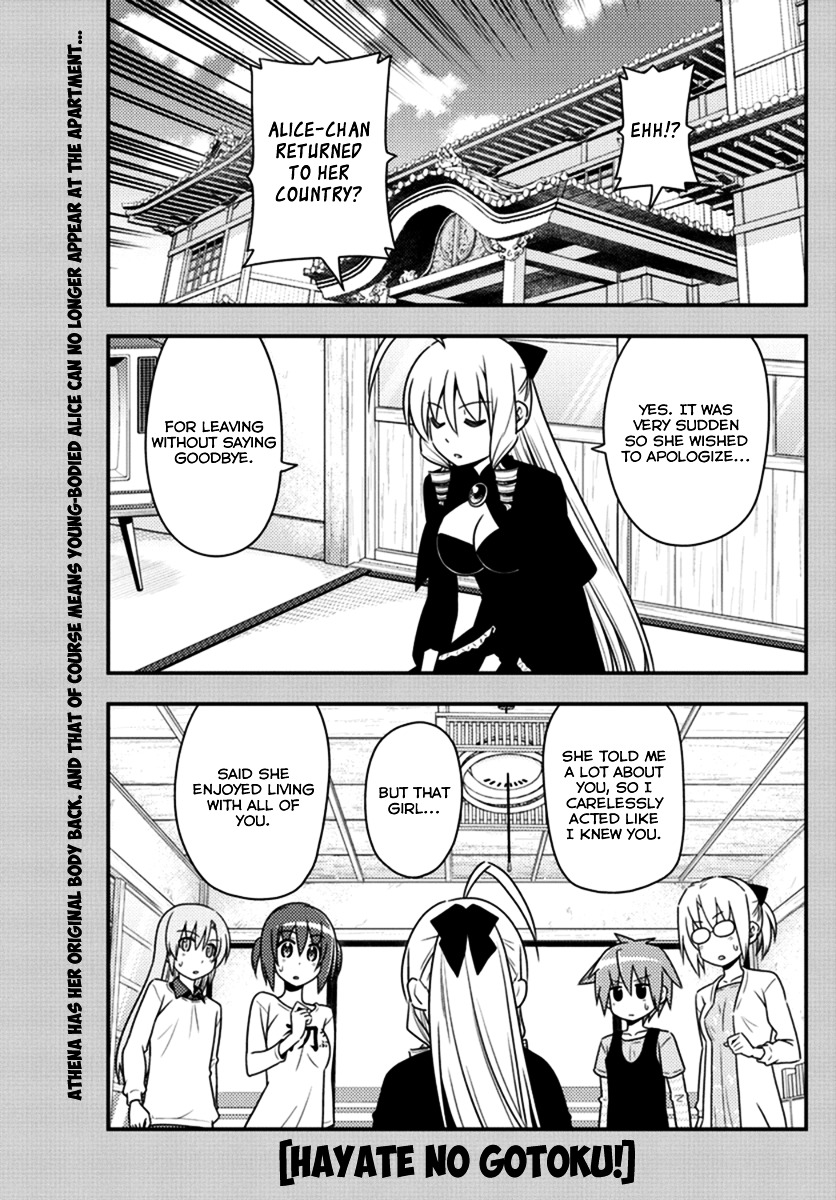 Hayate No Gotoku! - Chapter 552 : What A Wonderful World ➃ "A Love Fleeting Yet Everlasting"