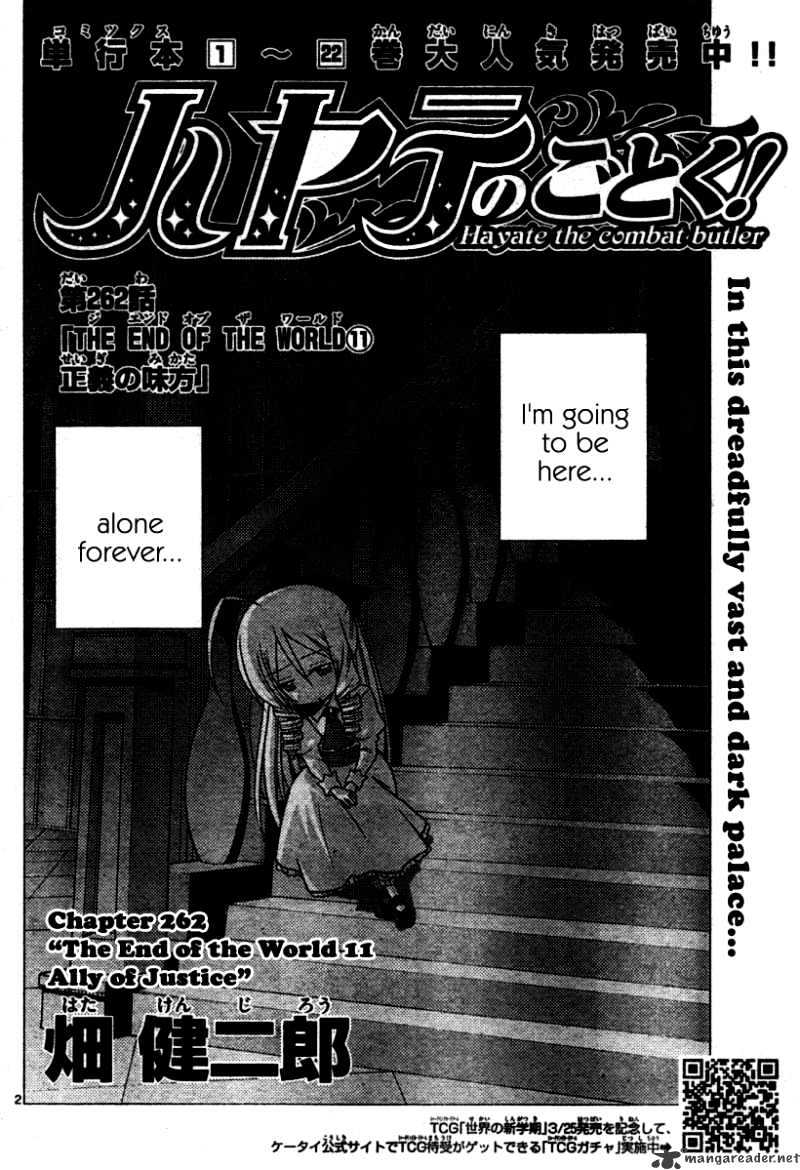 Hayate No Gotoku! - Chapter 262 : Ally Of Justice