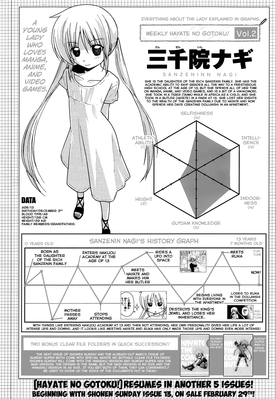 Hayate No Gotoku! - Chapter 351.2: Weekly Hayate Project Week 2