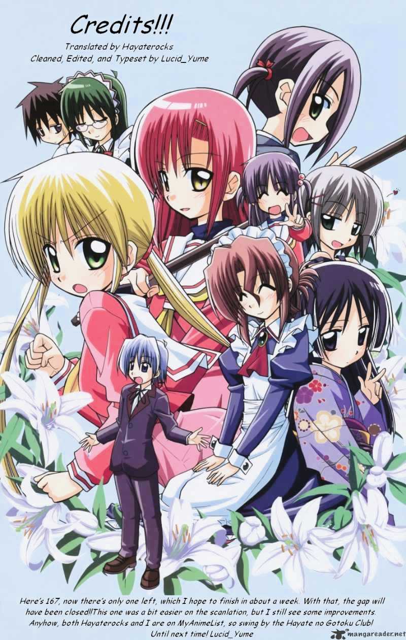 Hayate No Gotoku! - Chapter 167 : There Is A Limit To Unforgettable Memories