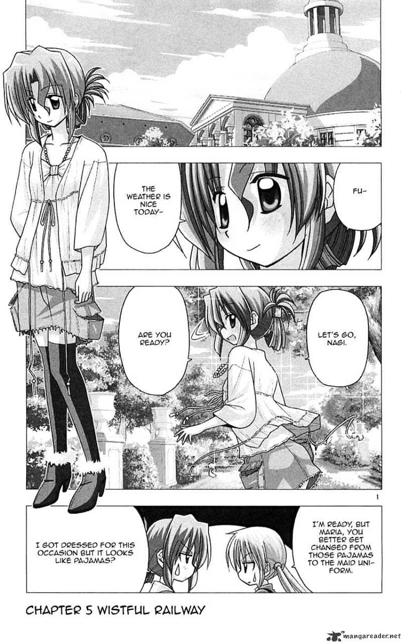 Hayate No Gotoku! - Chapter 112 : Wistful Railway