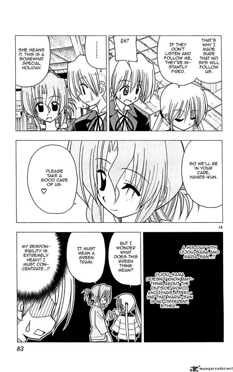 Hayate No Gotoku! - Chapter 112 : Wistful Railway