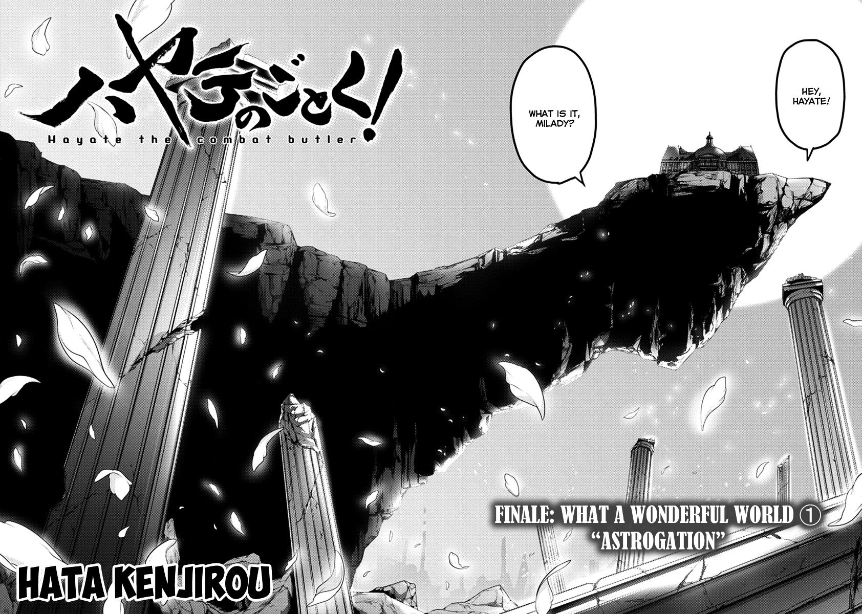 Hayate No Gotoku! - Chapter 549 : What A Wonderful World Â‘  "Astrogation"