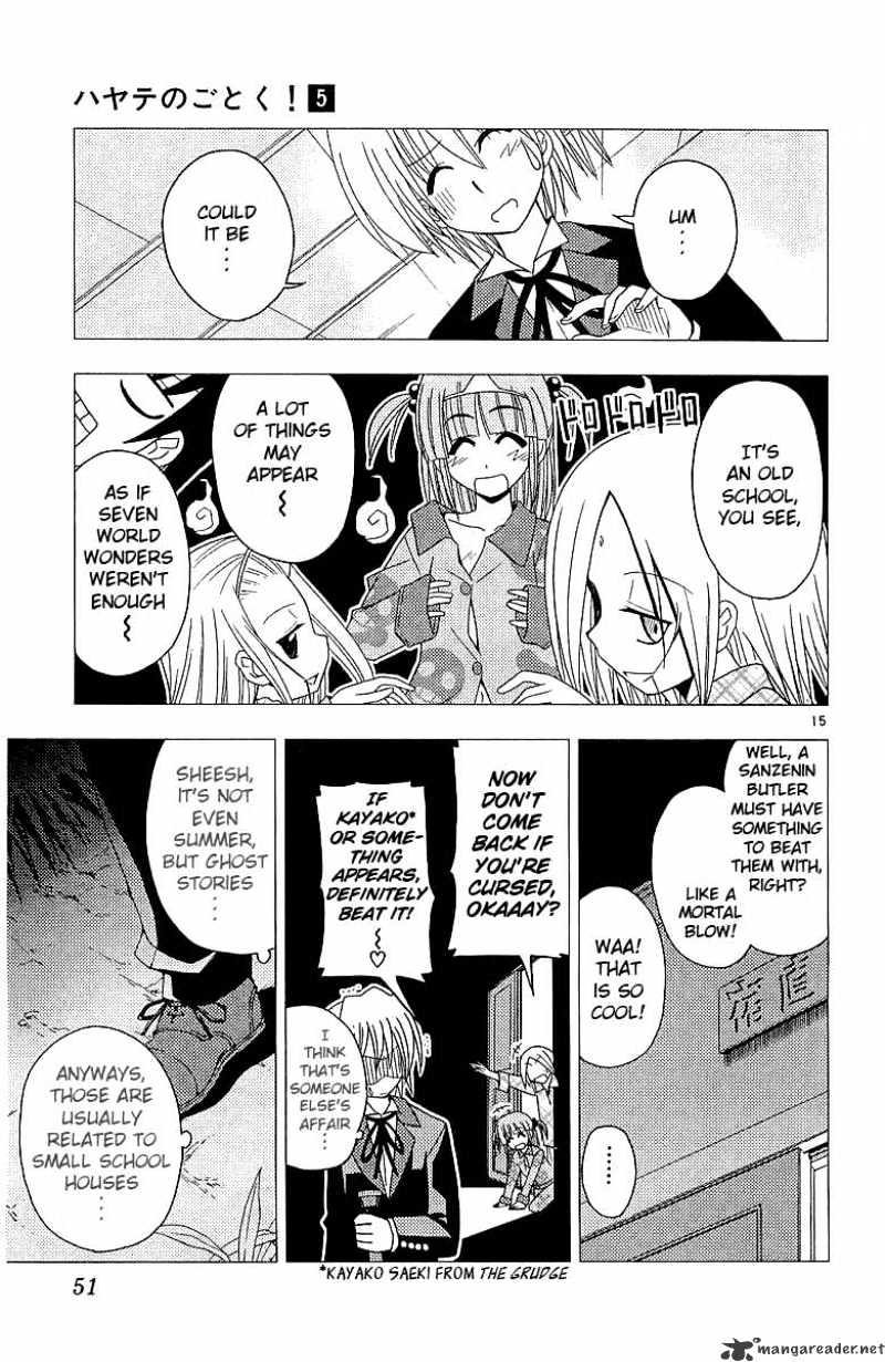 Hayate No Gotoku! - Chapter 44 : Arresting The Night School S Glass Breaker