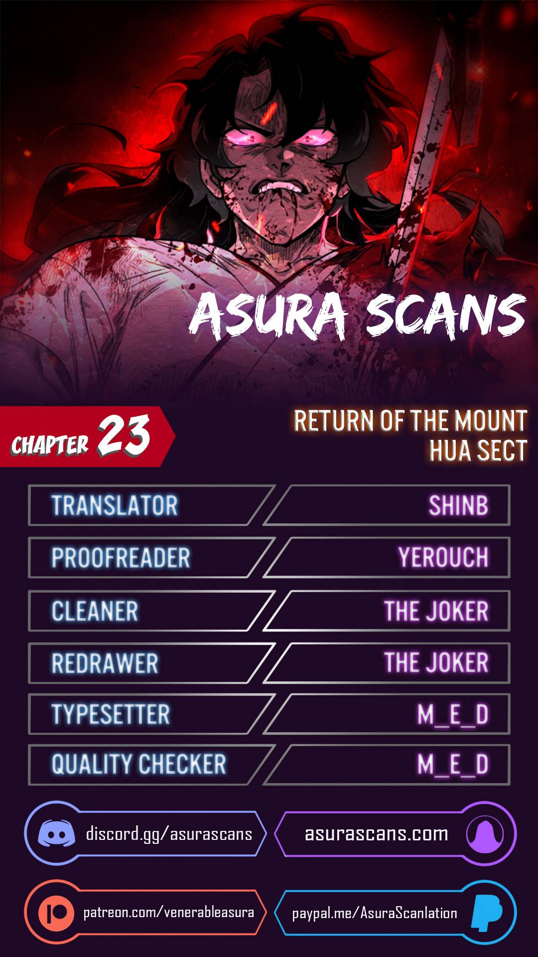 Return Of The Mount Hua Sect - Chapter 23