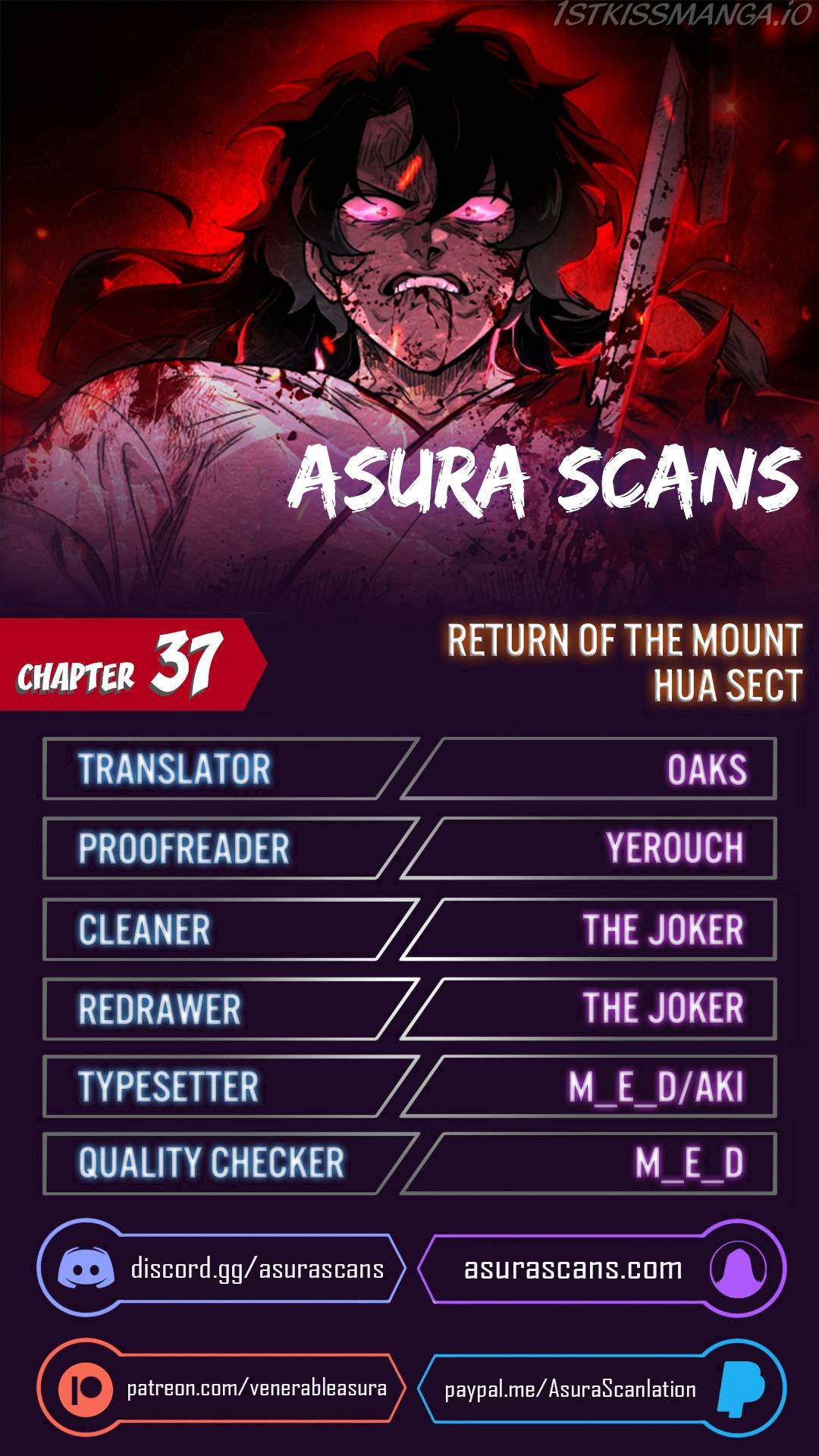 Return Of The Mount Hua Sect - Chapter 37