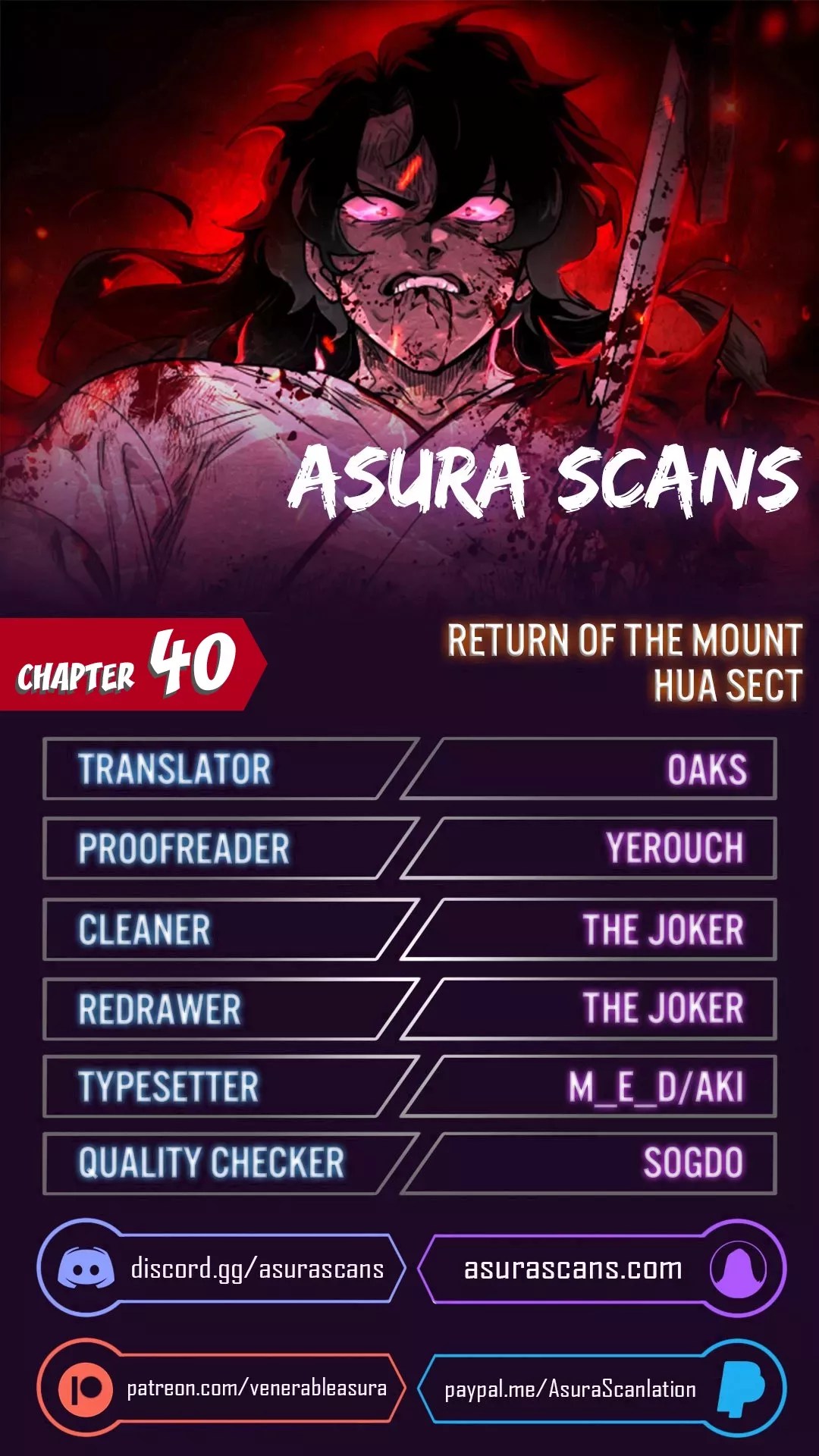 Return Of The Mount Hua Sect - Chapter 40